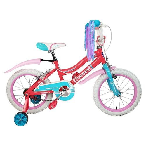 Bicicleta para Niñas R16 Llantas Aire y Entrenamiento Sweet Rosa