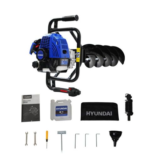Motoperforadora Hyundai 100x20cm C/motor 2.5hp/52cc - HHP520XT