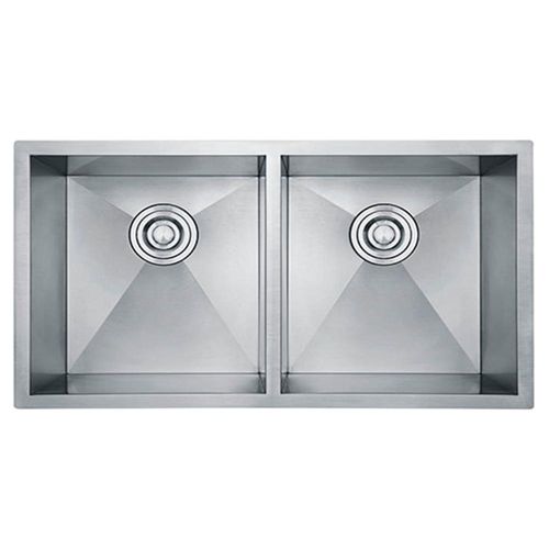 Tarja Submontar Doble 78x45x23cm Rubinett Satinado Calibre 18