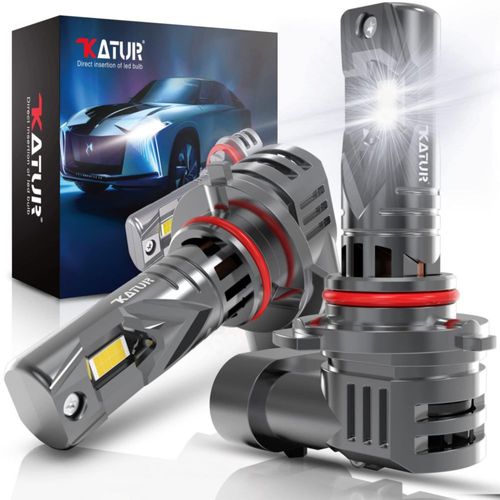 KATUR Bombilla 9005 LED Canbus 20000LM,