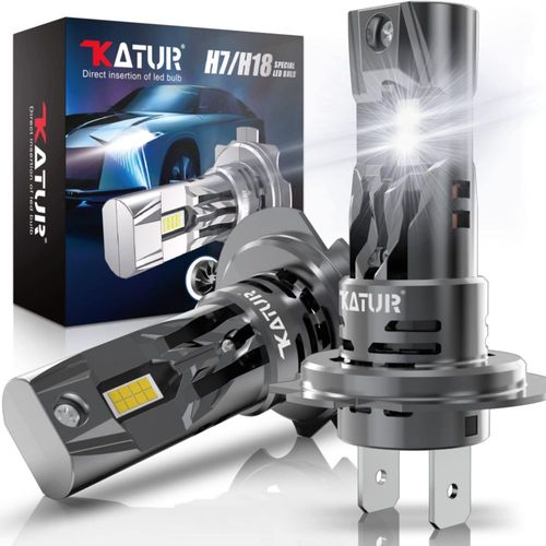 KATUR Bombilla H7 LED Canbus 26000LM, 40