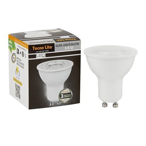 Tecnolite - Foco GU10 Tecnología LED 5.5