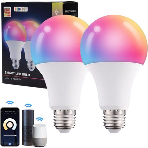 Foco LED Inteligente Wifi, 2pcs 15W Foco