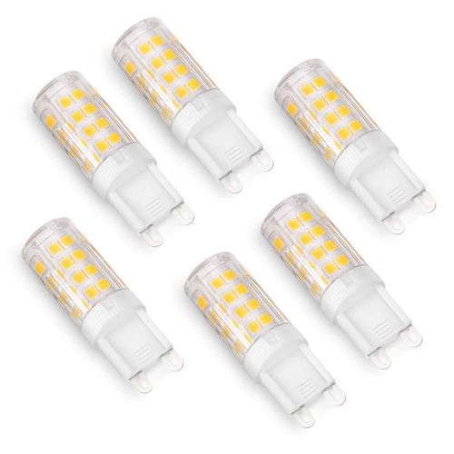 Bombilla LED G9, EECOO Pack de 6 Cálido