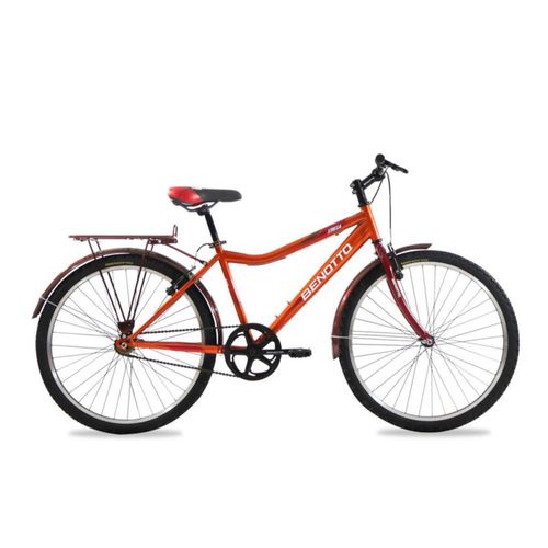 Bicicleta BENOTTO Montaña STREGA R26 1V. Hombre Frenos 'V' Acero Terracota Talla:UN