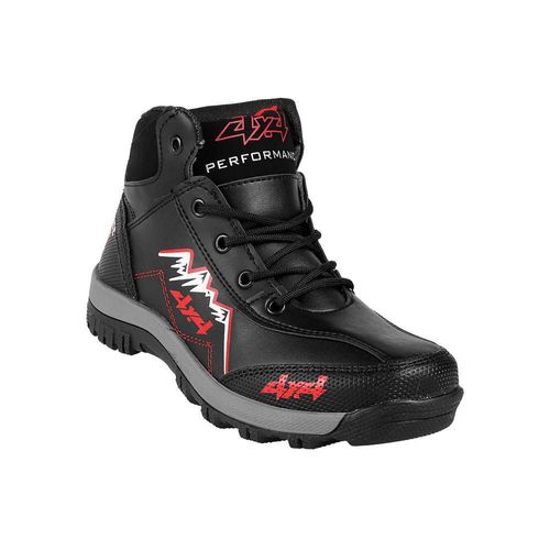 Botin joven casual negro 4 x 4 19204105