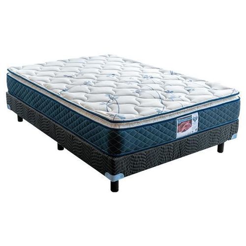 Colchón Queen Size Spring Air Carmín + Box