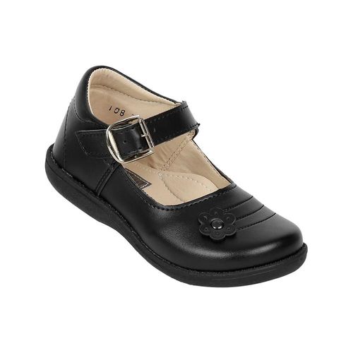 Zapato niña escolar piso negro krsh 1920