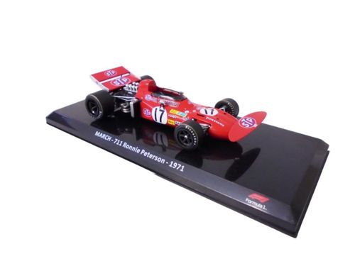 - Fórmula 1 compatible con March 711 Ronnie Peterson 1971 - Modelo coche 1/24 - OR059