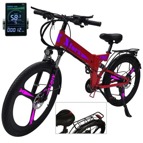 Bici electrica pantalla color MXMOJ-039 Xforz Mount750TourRed