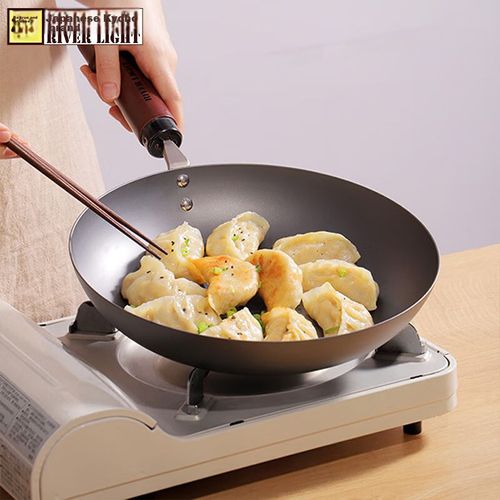 Sartén wok con parte inferior plana 28cm RIVER LIGHT