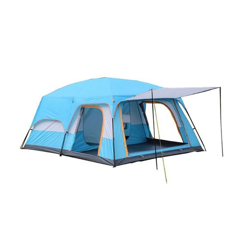 Ilios Innova | Tienda de Campaña Familiar Impermeable para 5 a 12 Personas con Protección UV y Diseño Dividido