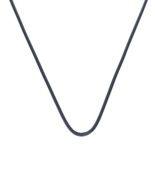 Gargantilla de Caucho Delgado con Broche de