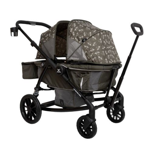 Carriola Vagón Para Bebé Pamo Babe D005 Versátil Y Portátil Verde