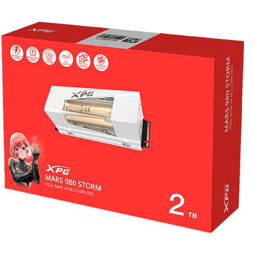 Ssd Adata Mars 980 Storm 2Tb M2 2280 Pciegen5 Smar-980S-2Tci