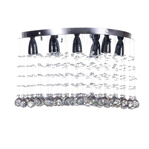 Candil Colgante Gamalux Williams Krystal REDONDO de 9 Luces