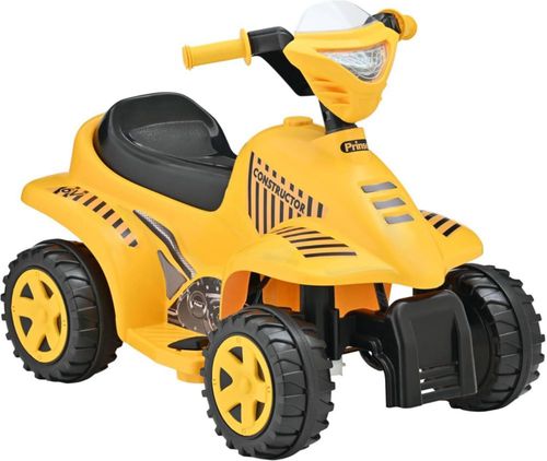 Cuatrimoto Eléctrica Infantil Prinsel Mini Quad 6v Amarillo