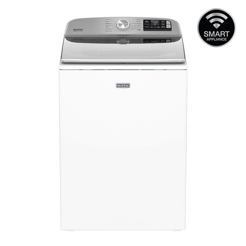 Lavadora Carga Superior Maytag 28 kg Extra Power Conectada 7MMVW7230LW Blanco