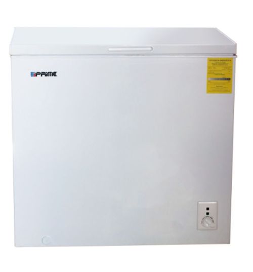 Congelador Prime CPR70-B 7 Pies Función Dual Horizontal Tapa de Cristal Blanco