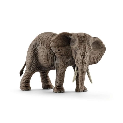 SCHLEICH 14761 Vaca Elefante Africana, de 3 años, Wild Life - Figura, 8 x 15 x 9 cm