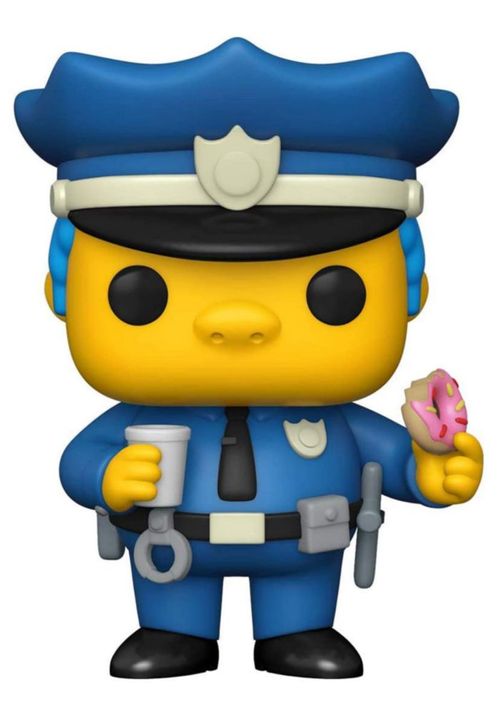 Funko Pop! Animation: The Simpsons-Chief Wiggum - Figura de Vinilo Coleccionable - Idea de Regalo - Mercancia Oficial - Juguetes