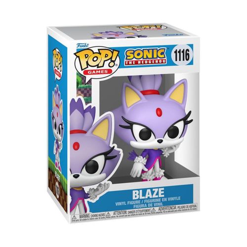 Funko Pop! Games: Sonic The Hedgehog - Blaze - Blaze The Cat - Collectable Vinyl Figure - Gift Idea - Official Merchandise - Toy