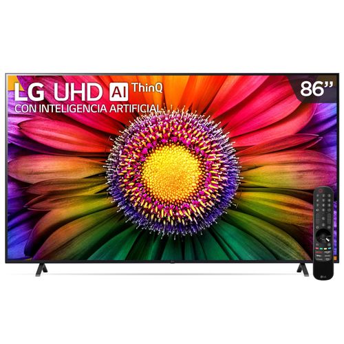 Pantalla LED LG 86 Pulgadas 4K UHD Smart 86UR8750PSA