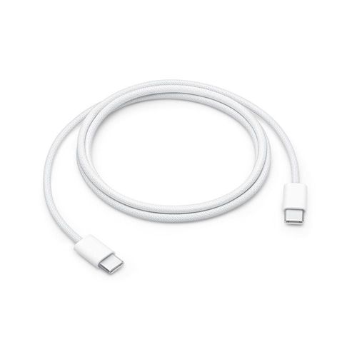 Cable Apple MW493AM/A USB-C a USB-C Trenzado 1 m Blanco