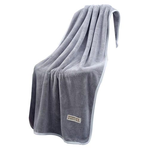 Toalla de baño gruesa y grande, de felpa de coral, absorbente y sin desprender pelusa, para uso doméstico.HOGAWAY