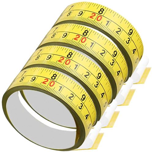 Practica Cinta Métrica Adhesiva  MXADL-022 AdheSteel Regla Flexible