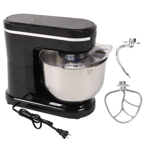 AYNEFY Batidora Eléctrica 3 en 1, Batidor Multifuncional de Acero Inoxidable para Hacer Pasta, Enchufe Estadounidense, Batidora