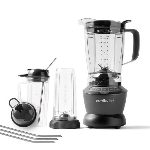 Nutribullet Combo Licuadora 1200W NBF505DG Color Gris Oscuro