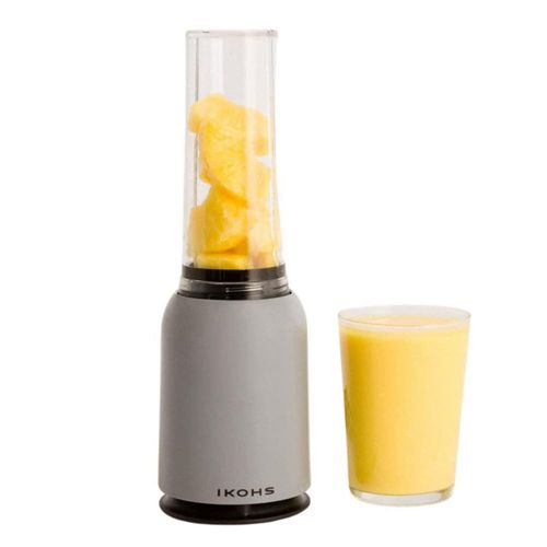 CREATE IKOHS | Licuadora Personal | Vaso Portatil de 400ml | Para Licuados y Smooties | Color Gris