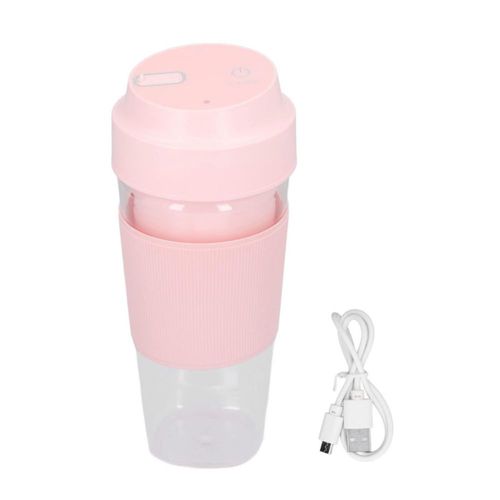 Cryfokt Batidora Portátil USB Recargable, Mini Vaso Exprimidor Eléctrico Licuadora Multifuncional de Tamaño Personal con Batería