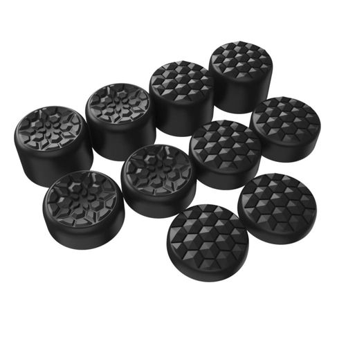 playvital Tapas de Pulgares para Steam Deck LCD & OLED, Thumb Grips para PS Portal Remote Player con 3 Alturas convexas y cóncav