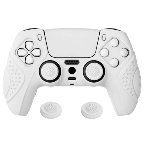 eXtremeRate PlayVital Guardian Edition Funda de Silicona de Tacto Suave para ps5 Mando, Carcasa Antideslizante de Protección par