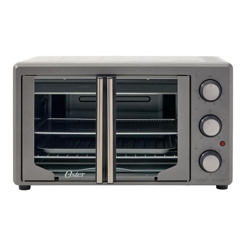 Oster Horno, con Freidora de Aire, de 42 L de Capacidad, con Interior Antiadherente, para Freír al Aire, Hornear, Asar, Tostar,