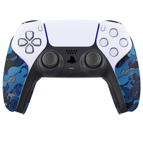 playvital Pegatina Antideslizante de Silicona para ps5 Control Inalámbrico, Protector con Textura de Goma Agarre de Mando para p