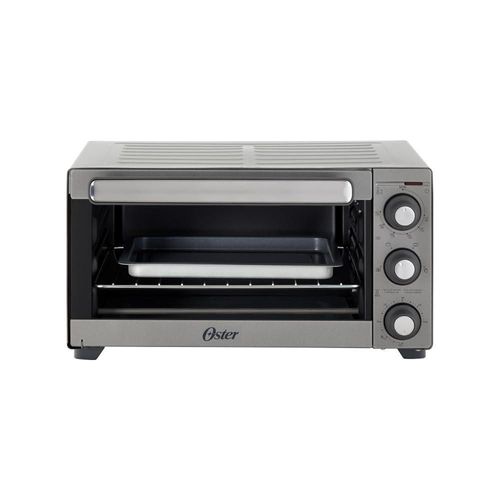 Oster Horno, con Convección, de 15 L de Capacidad, con Interior Antiadherente, para Hornear, Asar, Tostar, Convección, Accesorio