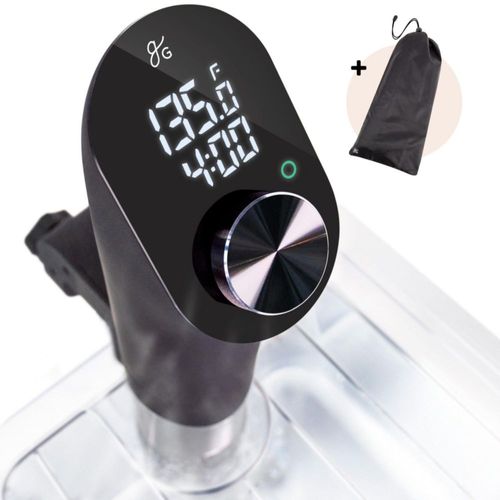 Greater Goods Kitchen Sous Vide Machine - Cocina de precisión, circulador de inmersión, motor sin escobillas, 1100 vatios (negro
