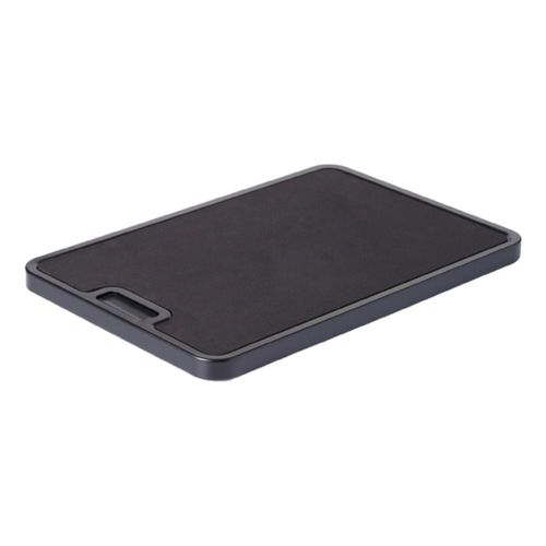 Nifty Medium Appliance Rolling Tray – Black, Home Kitchen Counter Organizer, Integrated Rolling System, Non-Slip Pad Top for Cof