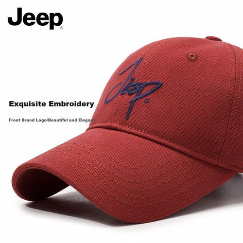 Gorra JEEP lengua de pato Vino Unisex