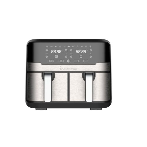 Bergner Masterpro Freidora De Aire 9l 2400w Rocket Duo Mp, BGMP-9178-BK-MX