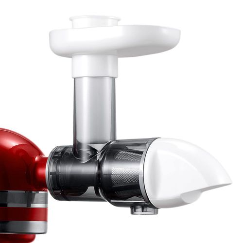 KITOART Accesorio exprimidor masticante para mezcladores de soporte KitchenAid, exprimidor masticante, accesorio exprimidor lent