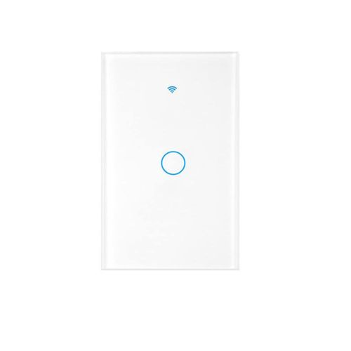 DQST Interruptor Apagador Inteligente WiFi, Interruptor de Luz de Pared, SE REQUIERE CABLE NEUTRO, Smart Switch con Tecla Táctil