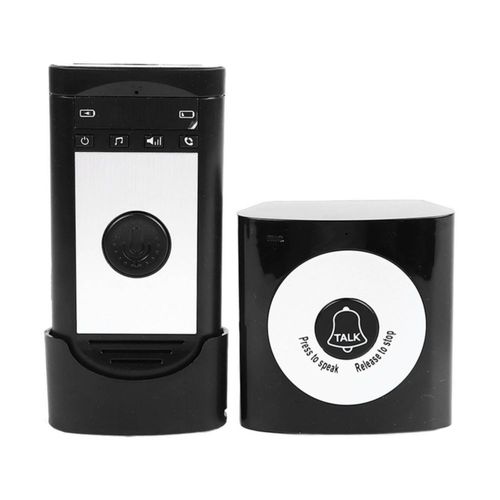 BROLEO Timbre de Voz Inteligente, Sonido Fuerte, 200 Metros, Batería de Larga Duración, Intercomunicador Inalámbrico para el Hog