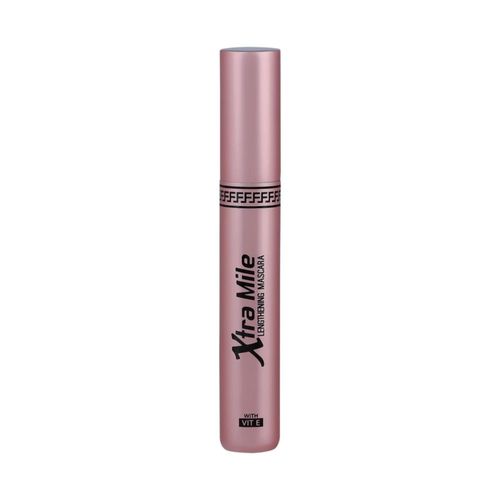 ARMAF BEAUTE Xtra Mile Lengthening Mascara Negro 01 con Fibras de Nailon y Vitamina E, efecto Alargador, espectacular, resistente al agua.