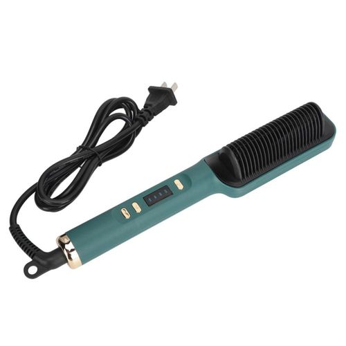 Cepillo Secador de Pelo con Revestimiento de Iones Negativos, Modo de Temperatura Múltiple, PTC, Calentamiento Uniforme, Peinado