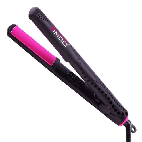 Timco Plancha Alaciadora Cerámica con Iones, Placas de 25 mm de Ancho, color Negro