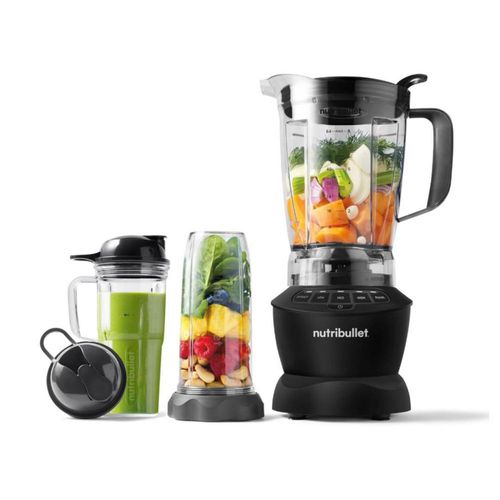 Nutribullet NBF50500 Combo de licuadora de tamaño completo 1200W - NEGRO MATE